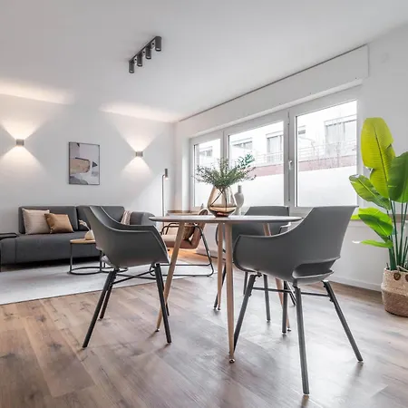 Modern & Minimal - Design-Apartment In Stadtmitte Wesel  Buitenkant foto