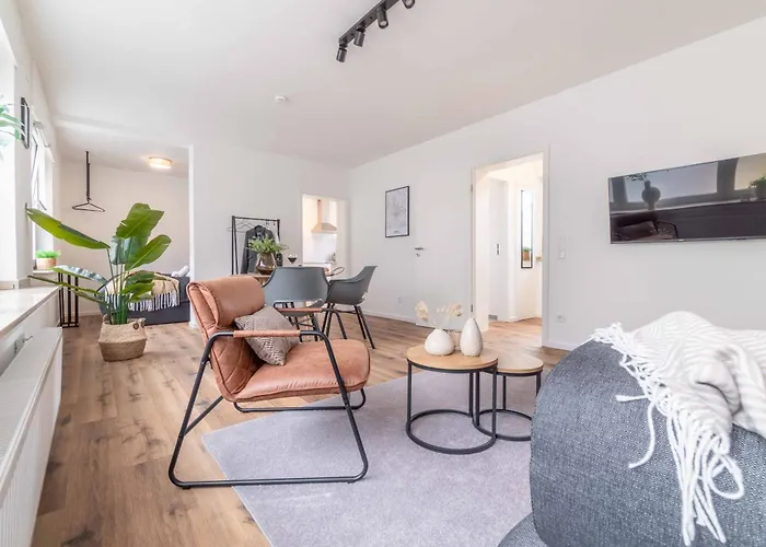 Modern & Minimal - Design-Apartment In Stadtmitte