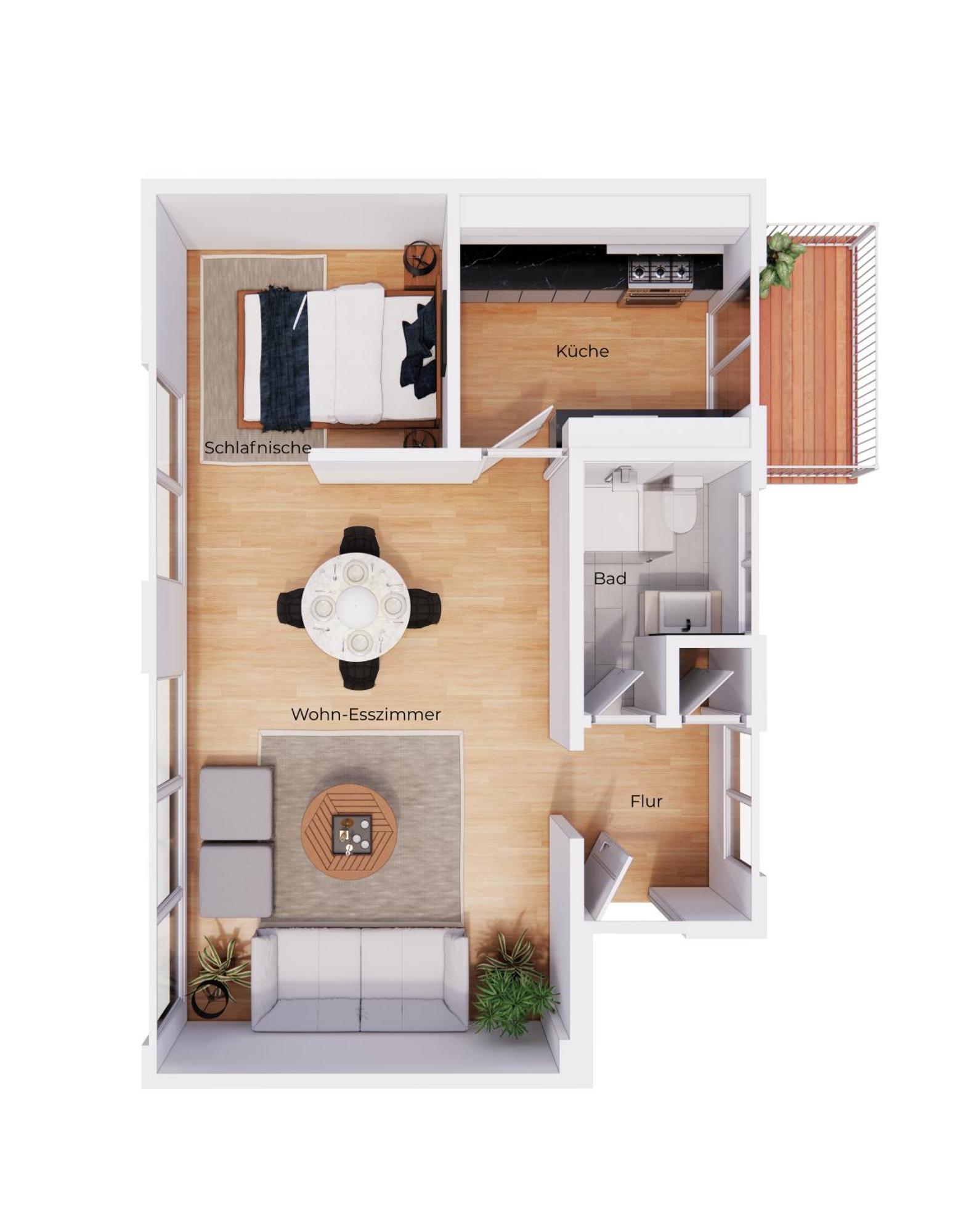 Modern & Minimal - Design-apartment In Stadtmitte Apartment Wesel (North Rhine-Westphalia)